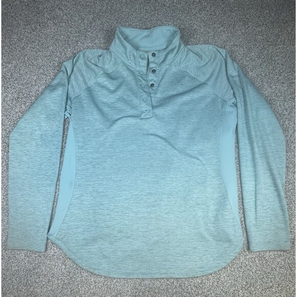 Columbia Other - Columbia‎ Henley Sweatshirt Mens Size 1XL Blue Pullover Quarter Button